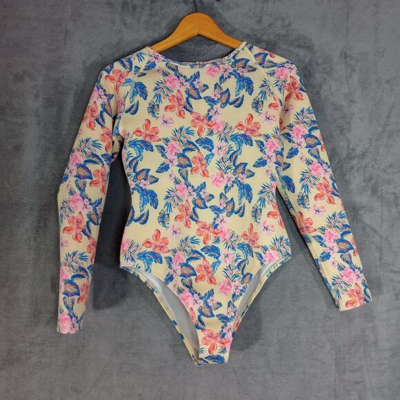 Jolyn Long Sleeve Surf One Piece "Lennon" XL Beach SPF 50 SWIM SUIT BATHING SUIT - Picture 1 of 6
